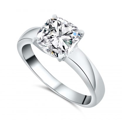 SQUARE BRILLIANT BROADBAND SOLITAIRE - Image 2