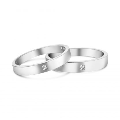 CHARLES DIAMANTE COUPLE RING