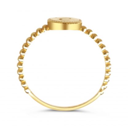 C TWISTED BAND RING - Image 2