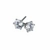 6 PRONG ROUND BRILLIANT STUD EARRINGS - Image 5