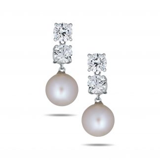 SARAH PEARL DROP EARRINGS