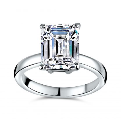 EMERALD SOLITAIRE RING - Image 2