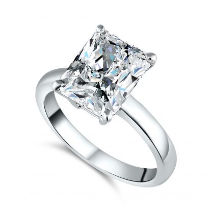RADIANT CUT SOLITAIRE RING - Image 2