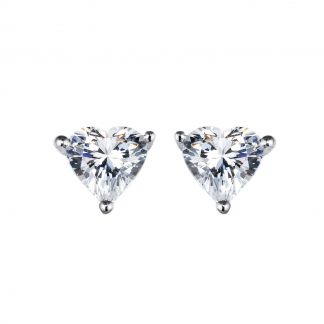 HEART SHAPE STUD EARRINGS