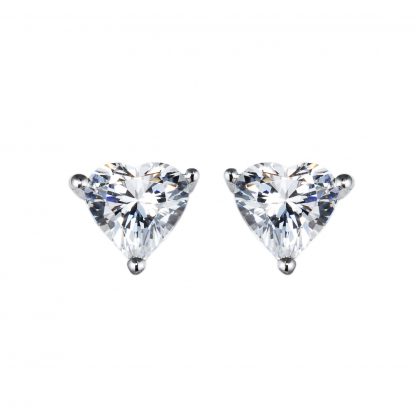 HEART SHAPE STUD EARRINGS