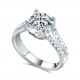 VERA ROUND PAVE RING