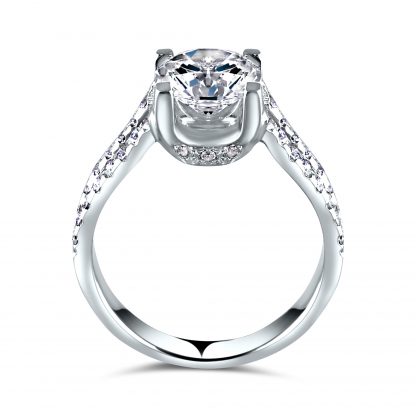 VERA ROUND PAVE RING - Image 2