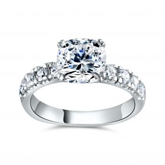 CUSHION PAVE RING
