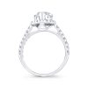 REINELLE PEAR HALO PAVE RING - Image 4