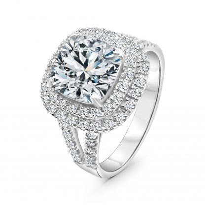 FAITH HALO PAVE RING - Image 4