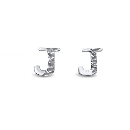 ARTISAN INITIAL EARRING