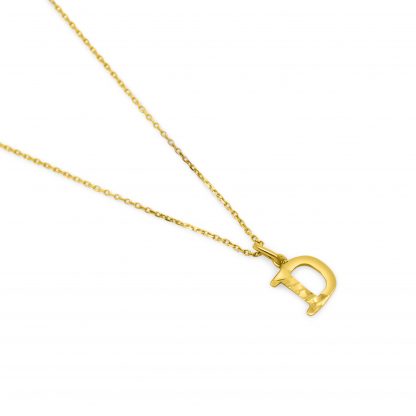 ARTISAN INITIAL CHAIN NECKLACE - Image 3