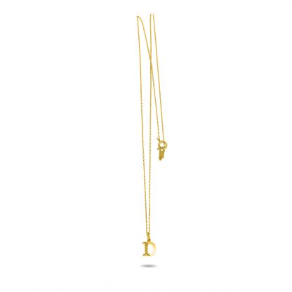 ARTISAN INITIAL CHAIN NECKLACE - Image 2