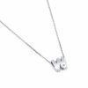 BLOCK INITIAL DIAMANTE CHAIN NECKLACE - Image 14