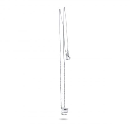 BLOCK INITIAL DIAMANTE CHAIN NECKLACE - Image 15