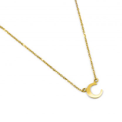 CLASSIC INITIAL CHAIN NECKLACE - Image 2