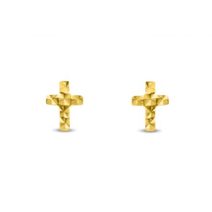 Ava Cross Design Earring