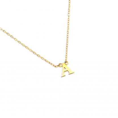 CLASSIC INITIAL CHAIN NECKLACE - Image 4