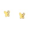 BUTTERFLY DIAMANTE STUD EARRING