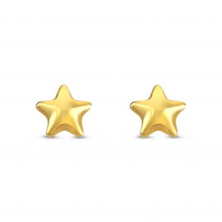 3D STAR STUD EARRING