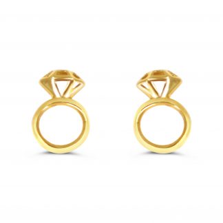 CLASSIC RING STUD EARRING