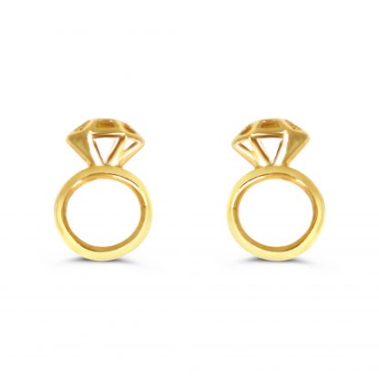 CLASSIC RING STUD EARRING