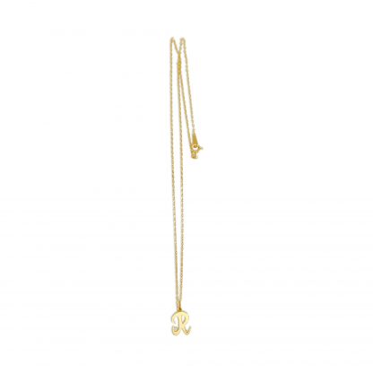 BREE INITIAL DIAMANTE CHAIN NECKLACE - Image 9