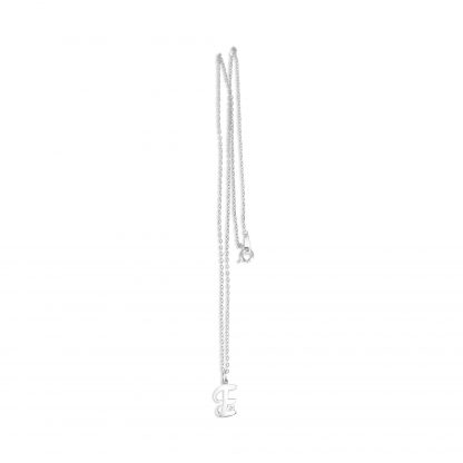 BREE INITIAL DIAMANTE CHAIN NECKLACE - Image 4