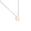 HEART DIAMANTE CHAIN NECKLACE