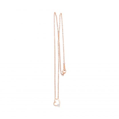 HEART DIAMANTE CHAIN NECKLACE - Image 2