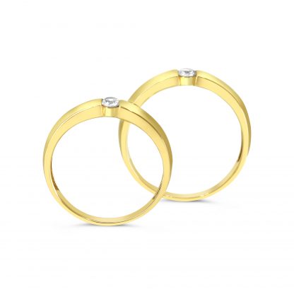 GEORGE DIAMANTE COUPLE RING - Image 2
