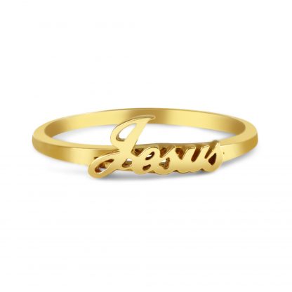 DAINTY JESUS RING