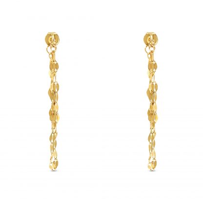 DUAL LINK CHAIN DROP EARRING - Image 2