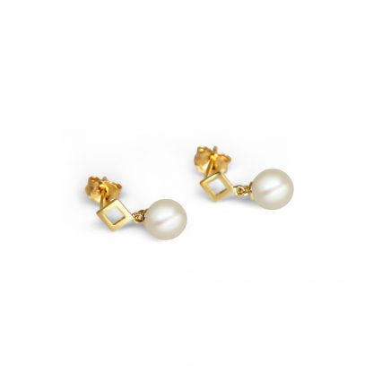 ASHLY PEARL DROP EARRING - Image 2