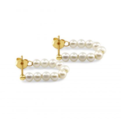 ASTER PEARL LOOP EARRING - Image 2