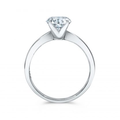MOISSANITE ROUND BRILLIANT CLASSIC 4 PRONG - Image 3